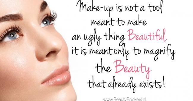 Make-Up is meant to magnify