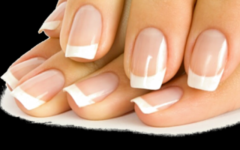 Acryl re-balancing (opvullen) : French Manicure