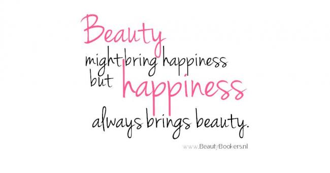 Happiness is beauty!