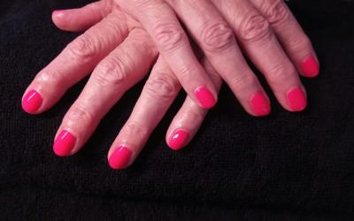 Ibiza pink gel nagellak