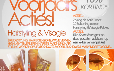 Zieneb's Hairstyling & Visagie Rotterdam en Regio ACTIES